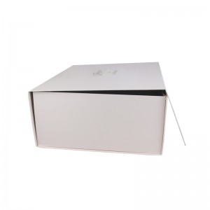 Mukautettu ylellinen kirjamuotoinen magneettinen lahjarasia kosmetiikkapakkauksiin