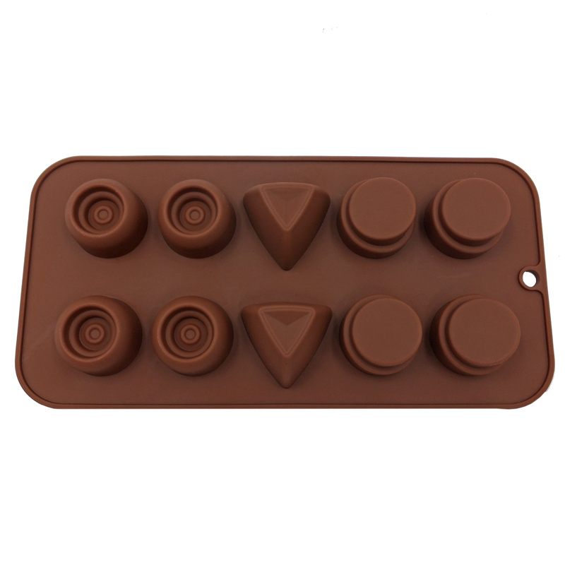 10 onteloa silikoni-suklaamuotti-muotit