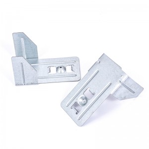 OEM-kulmasinkitty metalliteräskiinnike