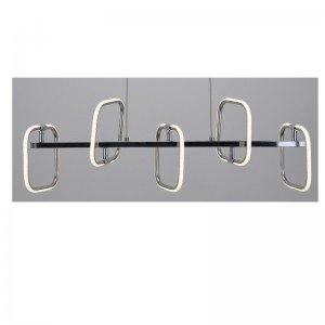 LED-riippuvalaisin, jossa neliönmuotoinen alumiininauha