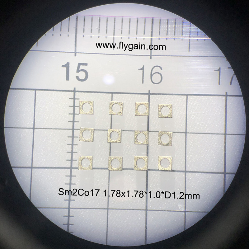 Smco-valmistajan erittäin pieni tarkka mikromagneetti