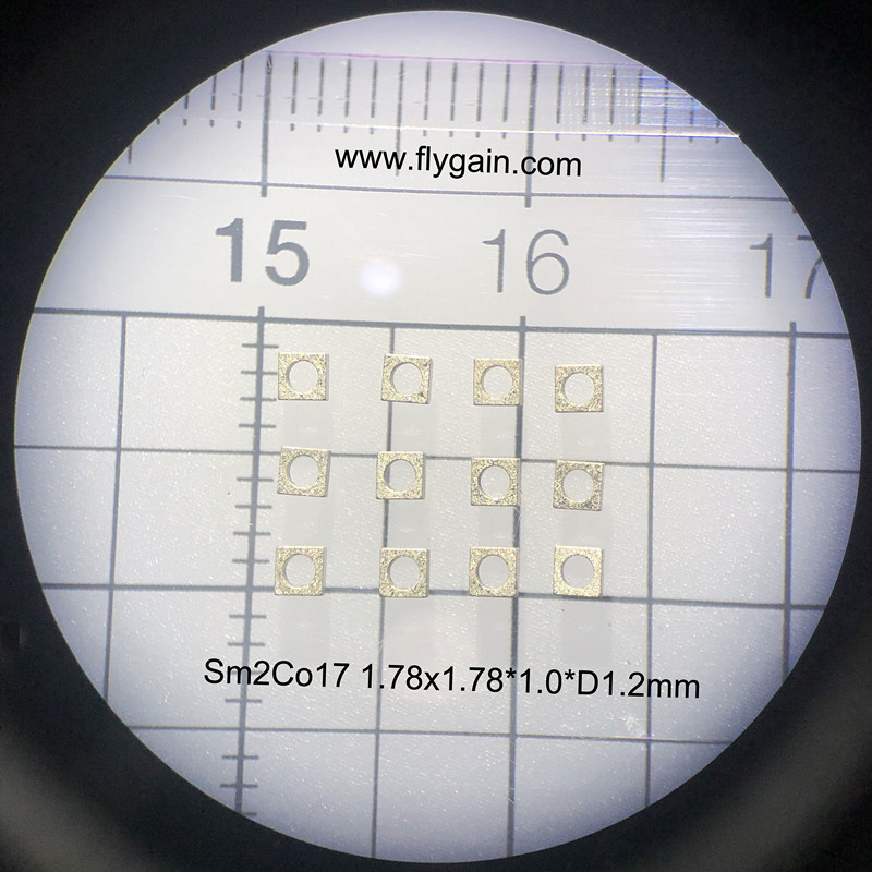 Mikro-tarkkuus SmCo-rengasmagneetti liikkuvalle moottorille