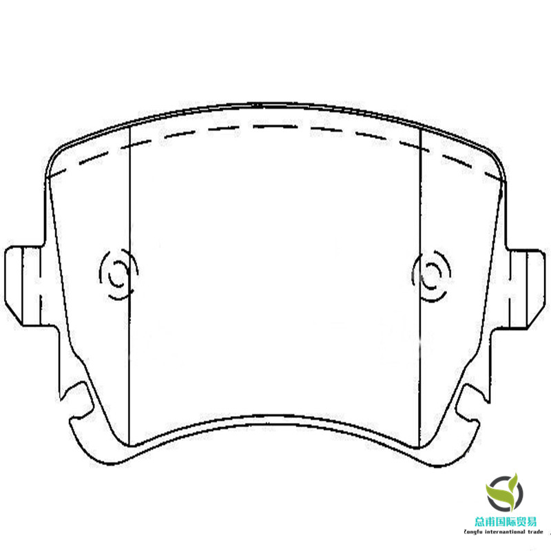 Jarrupalat (OE: 4B3 698 451, OE: 4B3 698 451 A)