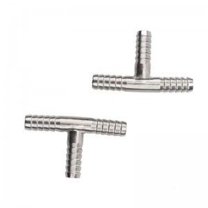 Messinkiletkutangon tee 3-suuntaiset olutletkuliittimet