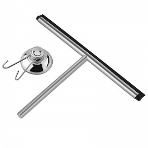 Tukku korkealaatuisia kotitalouksien siivoustyökaluja ikkunapuristimen suihkuvesipuhdistin metallisella koukulla