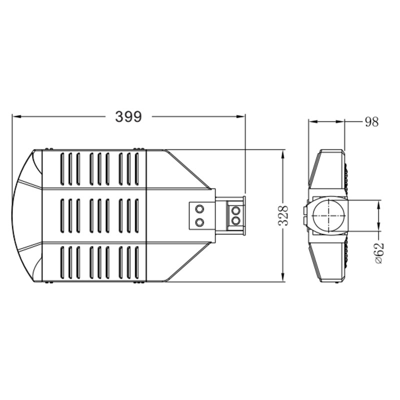 50W klassinen LED Street Light