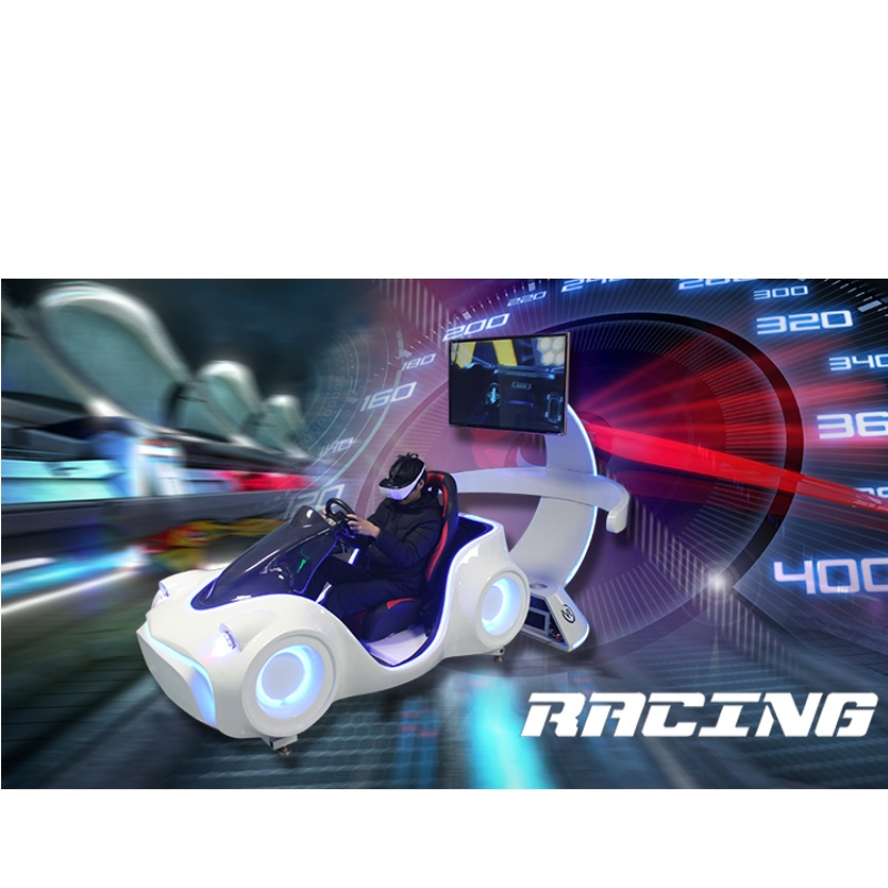 VR Racing Globalin kuuma myynti teemapuistolaitteet kolmiakselinen 3DOF