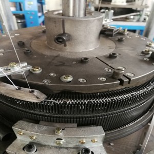 Kiinalainen tukku puuvilla polvitukea polvikkaan neulekone