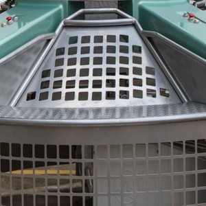 Yksi avoimen leveyden pyöreä neulekone