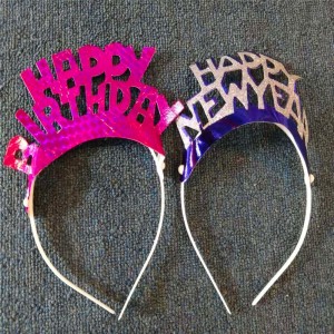 Happy New Years Party Favor Headband Tiara New Years Party Decorations