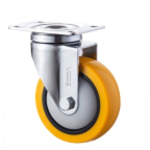 Keskimääräinen tulli Chrome-pinnoitettu kotelo, jossa on oranssi TPE-pyörä