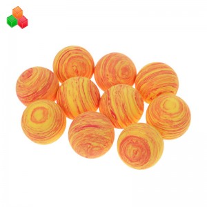 Uusi tuote laadukkaita EVA pallo räätälöidä koko tulosta pehmeä EVA pallot golf \/ hieronta \/ lapsi leikkipuisto