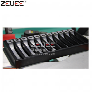 Ikkunoiden ja ovien laitteistotarvikkeet käsittelevät automaattista kiillotusrobottia