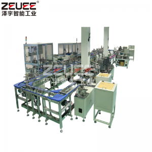 Ikkunoiden ja ovien lisälaitteiden lukituslaatikon automaattinen kokoonpanokone