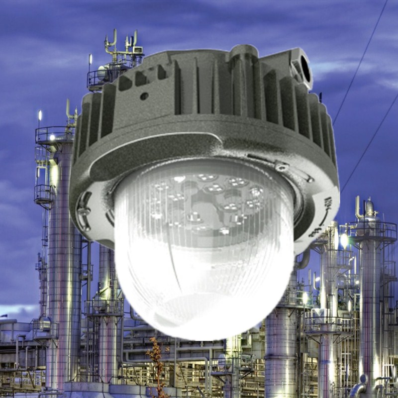 Suuri teho räjähdyssuojattu, vedenpitävä IP67 45W LED-valo