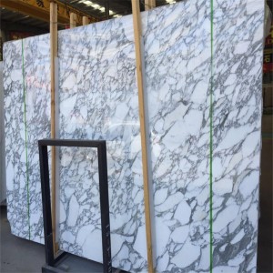 Bianco arabescato valkoinen marmorilaatta