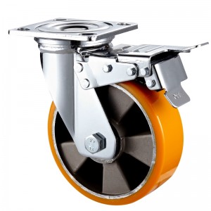 Heavy Duty - kromattu kotelo mustalla TPE-pyörällä2