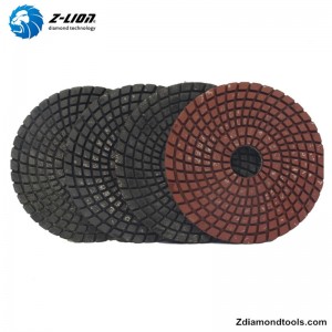 ZL-123CM 4 tuuman betonin kiillotushartsityynyt täyttömetallilla