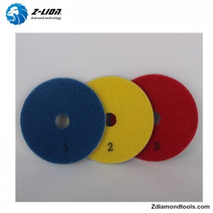 ZL-123s 4 tuuman timantti hartsi kiillotussienet varten kivityökalujen