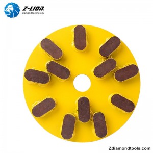 ZL-16MS-hartsi timanttikupin hiomalaikka marmorin, graniitin kiillottamiseen