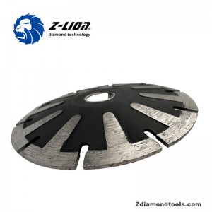 ZL-HB04 T-segmentin kupera graniittiterä tekokivelle