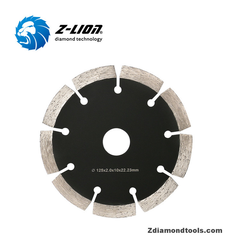 ZL-HB07-aalto timanttisahanterä graniitin leikkaamiseksi kolmio suojattuilla hampailla