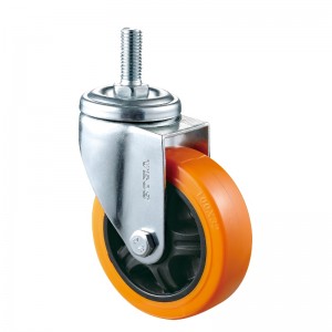 Keskikokoinen käyttö - kromattu kotelo oranssilla TPE-pyörällä17