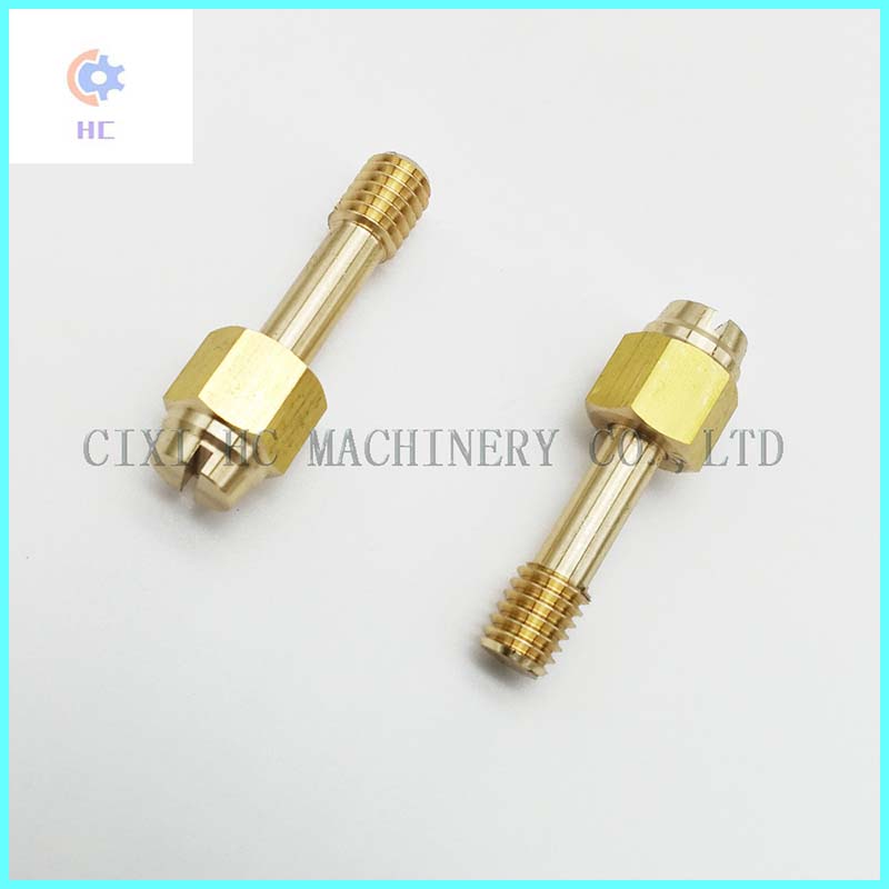 OEM ODM Halvat Kupari messinki Tarkkuus Micro CNC sorvausosat, CNC sorvatut osat