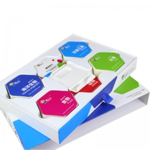 Laatikkotyypin luovien mukautettujen lahjapakkausten ja läpipainopakkausten näyttö