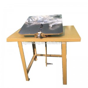 manuaalinen taivutuskone kenkiä varten, jotka tekevät teräksisestä leikkausmuotista