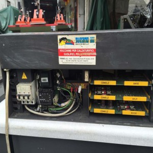 käytetty Italia kenkäkone COMELZ SS20 käytetty nahkakenkäkone