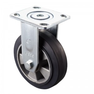 Heavy Duty - kromipinnoitettu kotelo, jossa Black2 TPE-pyörä