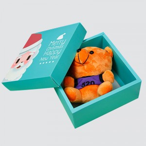 Mukautettu joulun ja uudenvuoden loma Cartoon lahjarasia