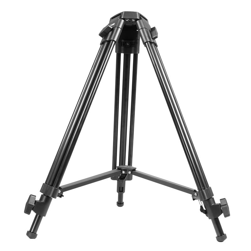 KINGJOY VT-2500 Professional 3-osainen Mg-Al-metalliseosvideokuvajalusta-sarja videokameraan