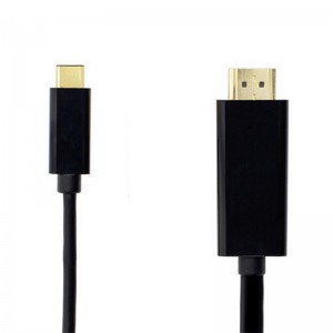 USB C – HDMI -kaapeli 6ft (4K @ 60Hz), tyyppi C – HDMI-kaapeli [yhteensopiva Thunderbolt 3] MacBook Pro 16 '' 2019\/2018\/2017, MacBook Air \/ iPad Pro 2019\/2018, Surface Book 2, Samsung S10 , ja enemmän