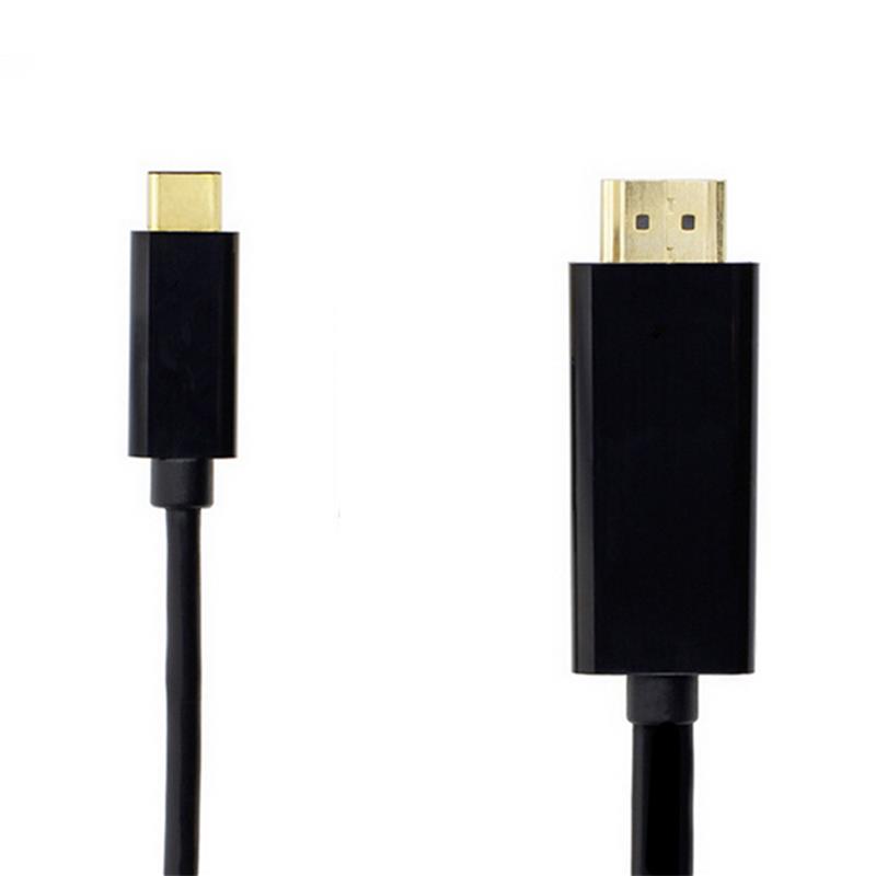 USB C – HDMI -kaapeli 6ft (4K @ 60Hz), tyyppi C – HDMI-kaapeli [yhteensopiva Thunderbolt 3] MacBook Pro 16 '' 2019/2018/2017, MacBook Air / iPad Pro 2019/2018, Surface Book 2, Samsung S10 , ja enemmän