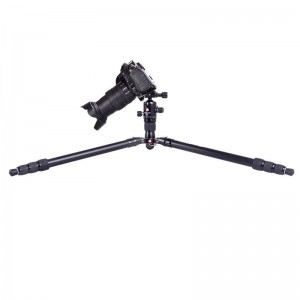 KINGJOY korkealaatuinen kannettava kevyt alumiinikamerajalusta K1008 + Q10