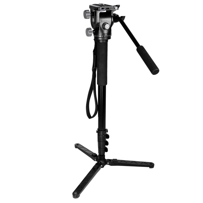 KINGJOY Kamera Monopod Alpenstock, Alumiini Flip Lock Video Monopod Kameralle, jossa 1/4 