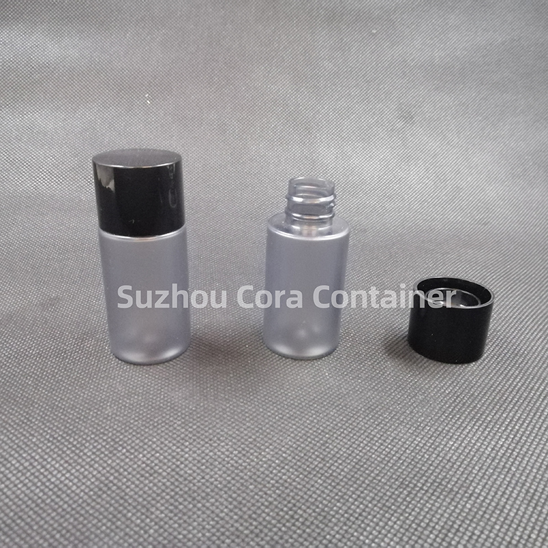 40ml kaulan koko 20mm Lemmikkieläinten kosmeettinen muovipullo ruuvimeissukan kanssa