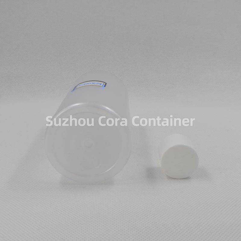 320ml Niskan koko 24mm Lemmikkieläinten kosmeettinen pullo ruuvimeissukan kanssa