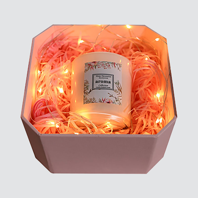 Vaaleanpunainen suloinen Bowknot-lahjapakkaus muotoinen läppä kynttiläkuppi suklaa hieno lahjapakkaus