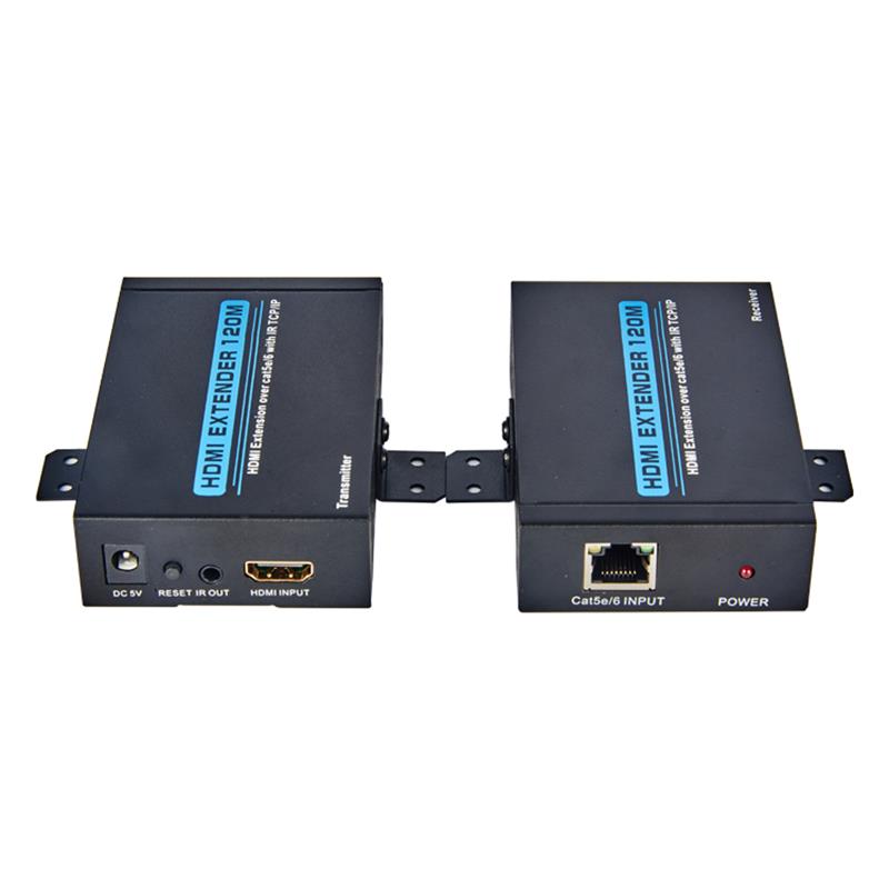 V1.3 HDMI Extender 120m yli yksi cat5e/6 kaapelituki Täysi HD 1080P