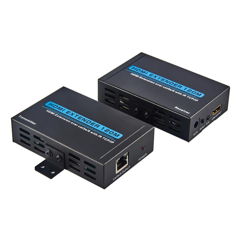 V1.3 HDMI Extender 120m yli yksi cat5e/6 kaapelituki Täysi HD 1080P