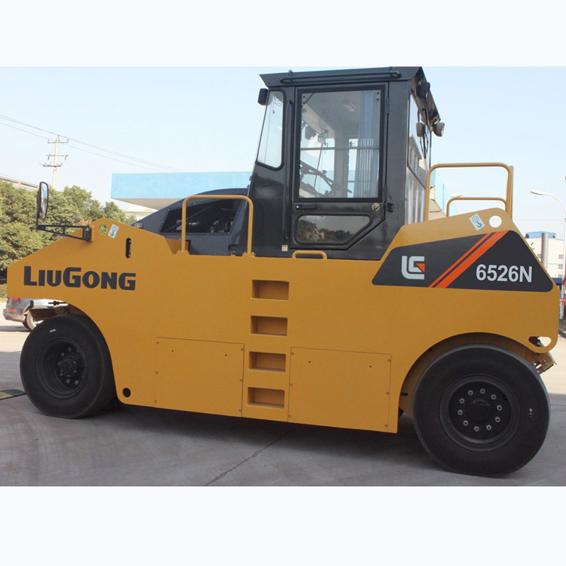 Liugong Official Manufacturer 26t Mechanical Single-Drum Road Roller Clg6526