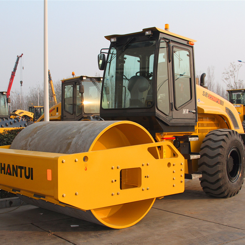 Shantuti Virallinen valmistaja 22t Mekaaninen kerta-rumpu Vibratory Roller SR22mA