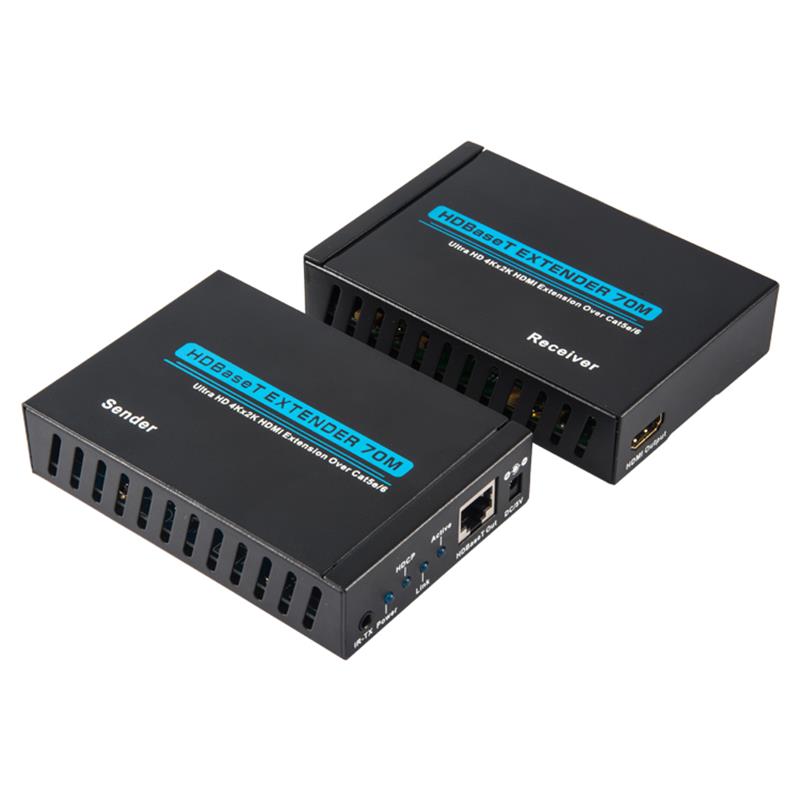 V1.4 4K Baset HDMI HDMI Extender 100m yli Single cat5e/6 kaapeli 70m@4Kx2K/30Hz,100m@1080P/60Hz