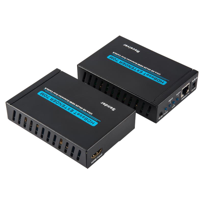 V1.4 4K Baset HDMI HDMI Extender 100m yli Single cat5e/6 kaapeli 70m@4Kx2K/30Hz,100m@1080P/60Hz