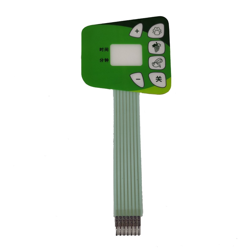 Factory PET Oma Digital Flexible Printing Membrane KeyPad Switch with Led