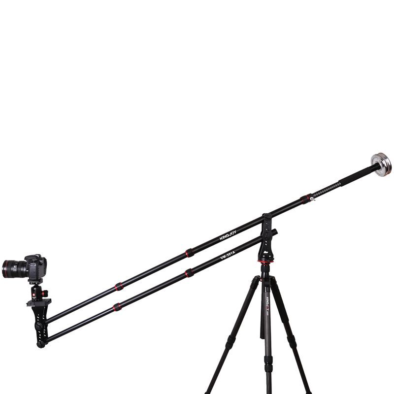 KINGJOY VM-301C Uusi ammattikäyttöön tarkoitettu MiniJib-nosturi kameraan DSLR