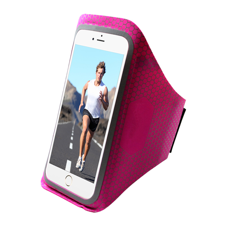 Mukautettu Elastic Reflective Fitness Smartphone Case Sport Armband